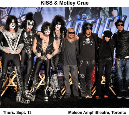Kiss with Motley Crue